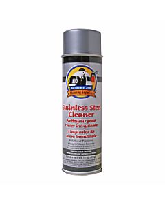 Genuine Joe Stainless Steel Cleaner - Aerosol - 15 fl oz (0.5 quart) - 1 Each