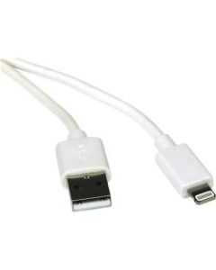 Tripp Lite 3ft Lightning USB Sync/Charge Cable for Apple Iphone / Ipad White 3ft - Lightning/USB for iPad, iPhone, iPod - 3 ft / 1M - 1 x Type A Male USB - 1 x Lightning Male Proprietary Connector - White"
