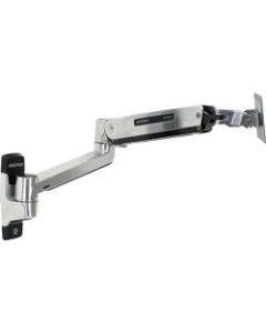 Ergotron Mounting Arm for Flat Panel Display, All-in-One Computer - Polished Aluminum - Yes - 46in Screen Support - 30 lb Load Capacity