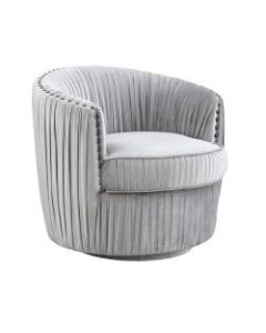 Coast to Coast Swivel Accent Chair, Gray