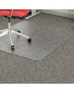 Lorell Economy Studded Chair Mat, 46in x 60in
