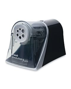 Acme United iPoint Evolution Axis 6-Hole Electric Pencil Sharpener, Silver