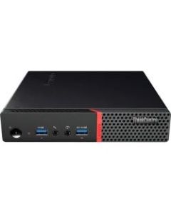 Lenovo ThinkCentre M715q 10VG000VUS Desktop Computer - AMD Ryzen 3 2200GE 3.20 GHz - 8 GB RAM DDR4 SDRAM - 256 GB SSD - Tiny - Windows 10 Pro 64-bit - English (US) Keyboard
