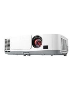NEC NP-P401W - LCD projector - 4000 lumens - WXGA (1280 x 800) - 16:10 - 720p - LAN