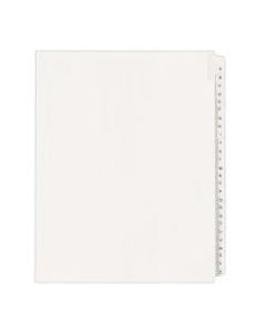 Avery Allstate-Style 20% Recycled Collated Legal Exhibit Dividers, 8 1/2in x 11in, White Dividers/White Tabs, A-Z, Pack Of 26 Tabs