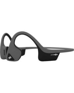 Aftershokz TREKZ AIR AS650SG Earset - Stereo - Wireless - Bluetooth - 33 ft - 20 Hz - 20 kHz - Earbud, Behind-the-neck, Over-the-ear - Binaural - In-ear - Noise Cancelling Microphone - Noise Canceling - Slate Gray