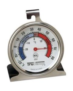 Taylor 3507 Freezer-Refrigerator Thermometer - Durable - For Refrigerator/Freezer