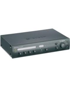 Bosch Plena PLE-1MA030-US Amplifier - 30 W RMS - Charcoal - 50 Hz to 20 kHz - 100 W - Ethernet