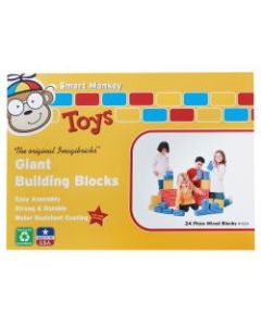 Smart Monkey ImagiBRICKS Giant 24-Piece Building Block Set