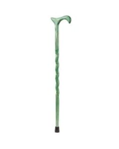 Brazos Walking Sticks Twisted Oak Walking Cane With Derby Handle, 34in, Cactus