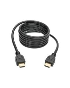 Tripp Lite 6ft Hi-Speed HDMI Cable w/ Ethernet Digital CL3-Rated UHD 4K M/M - 1.28 GB/s - 5.91 ft - 1 x HDMI Male Digital Audio/Video - 1 x HDMI Male Digital Audio/Video - Gold Plated - Shielding - Black