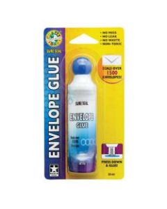 Crafty Dab Paper And Envelope Glue, 1.69 Oz, Clear, Pack Of 12