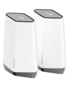 Netgear Orbi Pro Wi-Fi 6 AX6000 Business Tri-Band Wi-Fi Mesh System, SXK80-100NAS