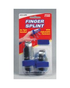 ACU-LIFE VELCRO Brand Finger Splints, Medium & Large