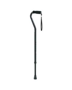 Carex Adjustable Offset Aluminum Cane