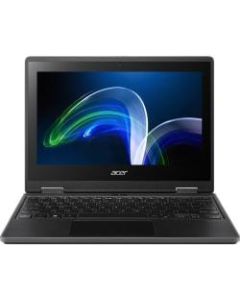 Acer TravelMate Spin B3 B311R-32 TMB311R-32-C31R 11.6in Touchscreen 2 in 1 Notebook - HD - 1366 x 768 - Intel Celeron N5100 Quad-core (4 Core) 1.10 GHz - 4 GB RAM - 128 GB Flash Memory - Windows 10 Pro