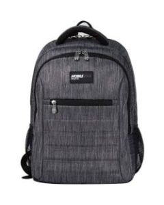 Mobile Edge SmartPack Carrying Case (Backpack) for 16in Notebook - Carbon - Water Resistant, Moisture Resistant - 1680D Nylon - 18in Height x 16in Width x 8.5in Depth