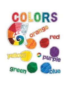Carson-Dellosa World Of Eric Carle Colors Mini Bulletin Board Set