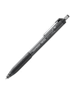 Paper Mate InkJoy 300RT Retractable Ballpoint Pens, 0.7 mm, Translucent Barrel, Black Ink, Pack Of 12 Pens