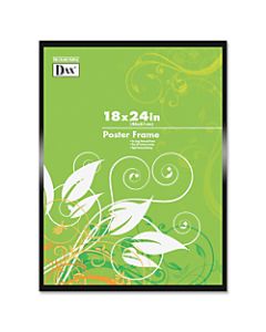 DAX Metal Poster Frame, 18in x 24in, Black