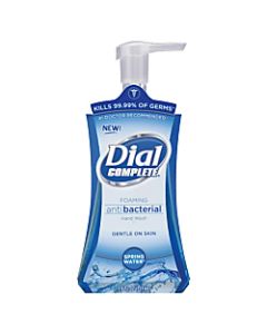 Dial Complete Antibacterial Foam Hand Soap, Springwater Scent, 7.5 Oz Pump Bottle