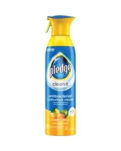 Pledge Multi-Surface Antibacterial II Cleaner, 9.7 Oz Bottle