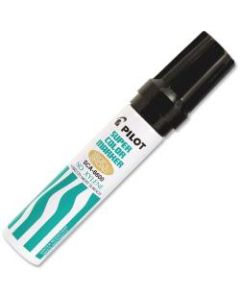 Pilot Super Color Jumbo Refillable Marker, Chisel Point, Extra-Broad Point, Black