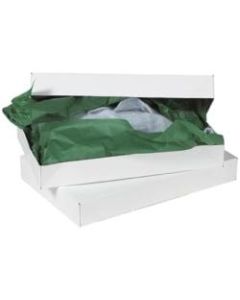 Partners Brand White Apparel Boxes 11 1/2in x 8 1/2in x 1 5/8in, Case of 100