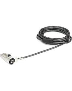 StarTech.com Laptop Cable Lock - 4-Digit Resettable Combination Lock - For Wedge Security Slot - 6.5ft (2 m) Steel Cable (LTLOCKNBL)