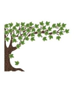 Schoolgirl Style Woodland Whimsy Big Tree Bulletin Board Set, 70in x 55in