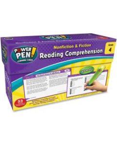 Teacher Created Resources Gr 4 Power Pen Learning Cards - Theme/Subject: Learning - Skill Learning: Reading, Comprehension - 53 Pieces - 1 / Set