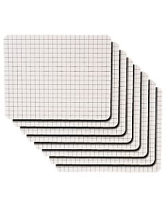 Kleenslate Rectangular Paddle Replacement Surfaces, 8in x 10in, Graph, Pack Of 8
