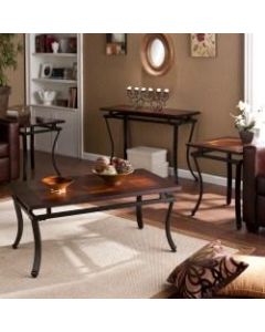 Southern Enterprises Modesto Tables, Espresso, Set Of 4