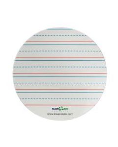 Kleenslate Whiteboard Replacement Surfaces, 7in x 7in, Handwriting Lines, Pack Of 8