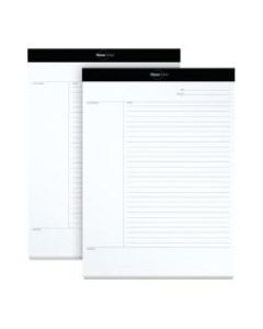 TOPS FocusNotes 15-lb Legal Pads, 8 1/2in x 11in, 50 Sheets Per pad, White, Pack Of 2