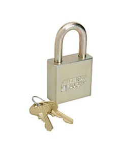 SKILCRAFT Solid Steel Case Padlock, 1 1/8in x 1 3/4in (AbilityOne 5340-01-588-1036)