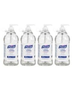 Gojo Instant Hand Sanitizer, 2 Liter Bottle, Case Of 4 (AbilityOne 6508-01-579-3825)