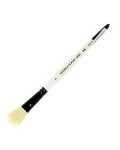 Winsor & Newton Series 240, Size 2, Wash Bristle, Goat Hair, White