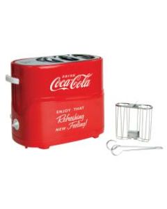 Nostalgia Electrics Coca-Cola Pop-Up Hot Dog Toaster, Red
