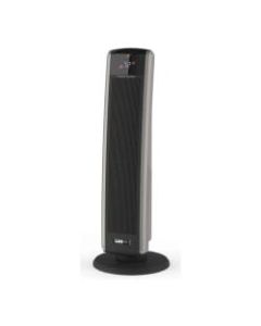 Lasko 5586 Radiative Heater - Ceramic - Electric - 1500 W - 2 x Heat Settings - Timer - Tower - Dark Gray