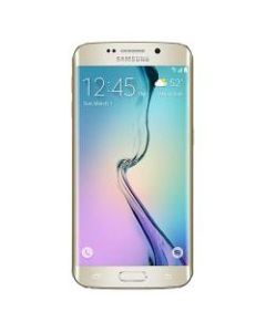 Samsung Galaxy S6 Edge G925T Cell Phone, Gold Platinum, PSN101057