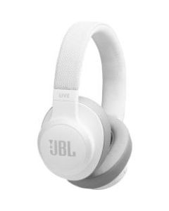 JBL LIVE 500BT Wireless Over-Ear Headphones, White