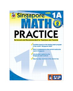 Carson-Dellosa Singapore Math Practice, Level 1A, Grade 2
