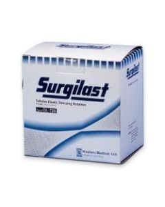 Derma Sciences Surgilast Tubular Elastic Bandage Retainer, Head/Shoulder/Thigh, Size 5, Small, 15in x 25 Yd.