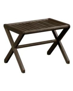 New Ridge Home Goods Abingdon Bench, Espresso