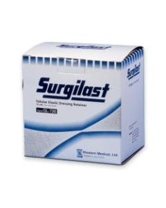 Derma Sciences Surgilast Tubular Elastic Bandage Retainer, Chest/Back/Perineum/Axilla, Size 8, Medium, 32 1/2in x 25 Yd.