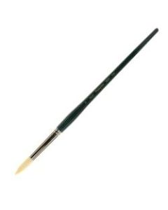 Princeton Series 5200 Paint Brush, Size 12, Round Bristle, Hog Hair, Blue