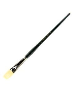 Princeton Series 5200 Paint Brush, Size 12, Flat Bristle, Hog Hair, Blue