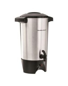 Hamilton Beach 40515 Coffee Urn - 42 Cup(s) - Multi-serve - Silver - Aluminum
