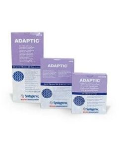 ADAPTIC Non-Adhering Dressings, 3in x 3in, 1 Strip/Envelopes, Pack Of 50